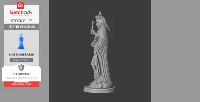 Saint Assumptionists - Devotional Statue - STL 3D Print