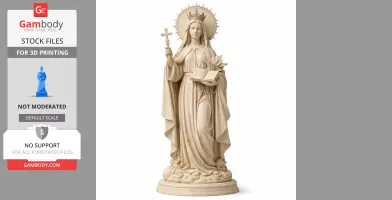Saint Assumptionists - Devotional Statue - STL 3D Print