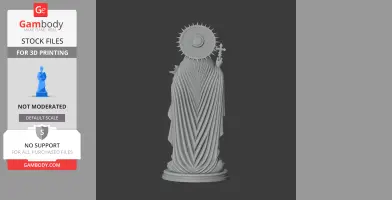 Saint Assumptionists - Devotional Statue - STL 3D Print