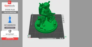 Duff - Dave the Diver - Character Figure STL