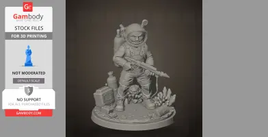 Duff - Dave the Diver - Character Figure STL