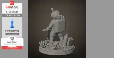 Duff - Dave the Diver - Character Figure STL