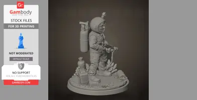 Duff - Dave the Diver - Character Figure STL
