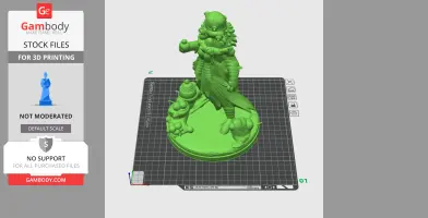 Plague Doctor - Darkest Dungeon II - Character Figure STL