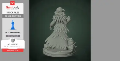 Plague Doctor - Darkest Dungeon II - Character Figure STL
