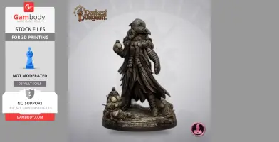 Plague Doctor - Darkest Dungeon II - Character Figure STL