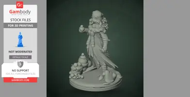 Plague Doctor - Darkest Dungeon II - Character Figure STL