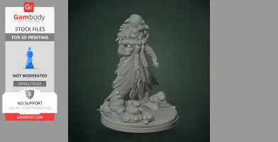 Plague Doctor - Darkest Dungeon II - Character Figure STL