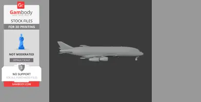 Double-deck aircraft - Scale Vehicle STL