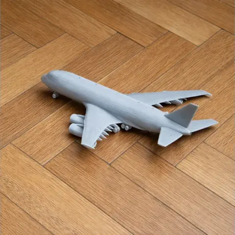 Double-deck aircraft - Scale Vehicle STL