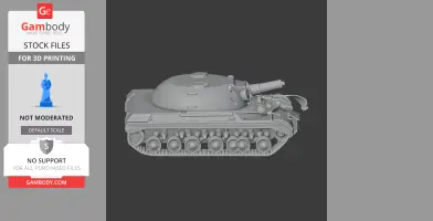 Object 277 tank - Tank Model STL