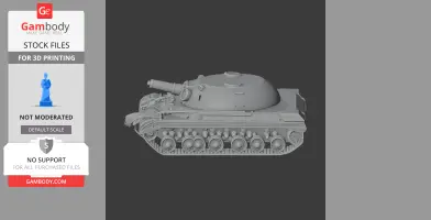 Object 277 tank - Tank Model STL