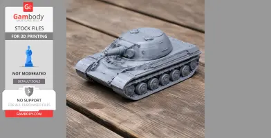 Object 277 tank - Tank Model STL