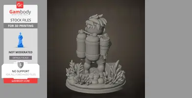 Otto - Dave the Diver - Character Figure STL