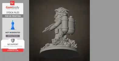 Otto - Dave the Diver - Character Figure STL