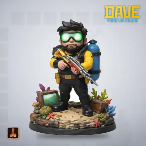 Otto - Dave the Diver - Character Figure STL