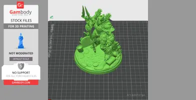 Chitin Immaculate - Another Crab's - Character Figure STL