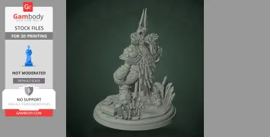 Chitin Immaculate - Another Crab's - Character Figure STL