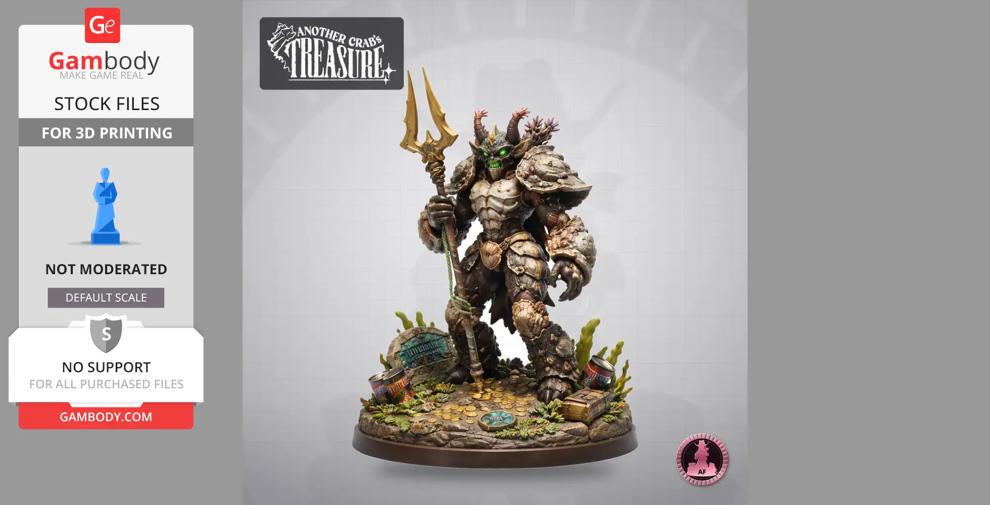 Chitin Immaculate - Another Crab's - Character Figure STL