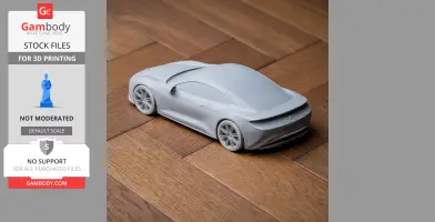 Drako GTE - Scale Vehicle STL