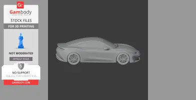 Drako GTE - Scale Vehicle STL