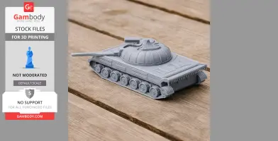 Object 430 - Tank Model STL