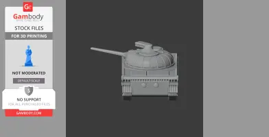 Object 430 - Tank Model STL