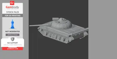 Object 430 - Tank Model STL