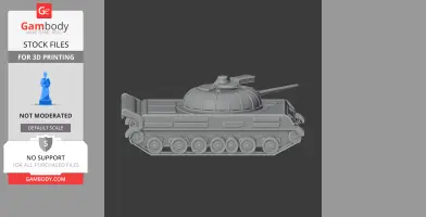 Object 430 - Tank Model STL