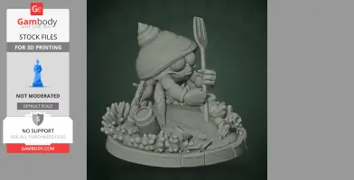 Firth - Another Crab's Treasure - Character Figure STL