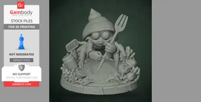 Firth - Another Crab's Treasure - Character Figure STL