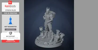 Neon Yellow - Neon White - Character Figure STL