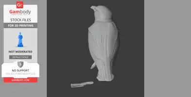 Bar-winged weaver - Prehistoric Animal STL