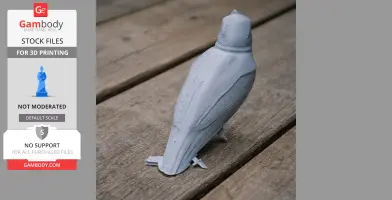 Bar-winged weaver - Prehistoric Animal STL