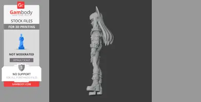 Melodie - Brawl Stars Figurine - Character Figure STL