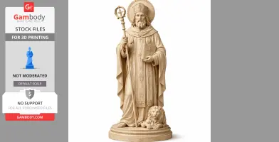 Saint Asterius of Petra - Devotional Statue - STL 3D Print