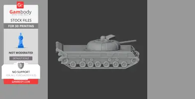 Object 430 tank - Tank Model STL