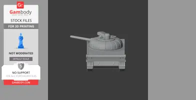 Object 430 tank - Tank Model STL