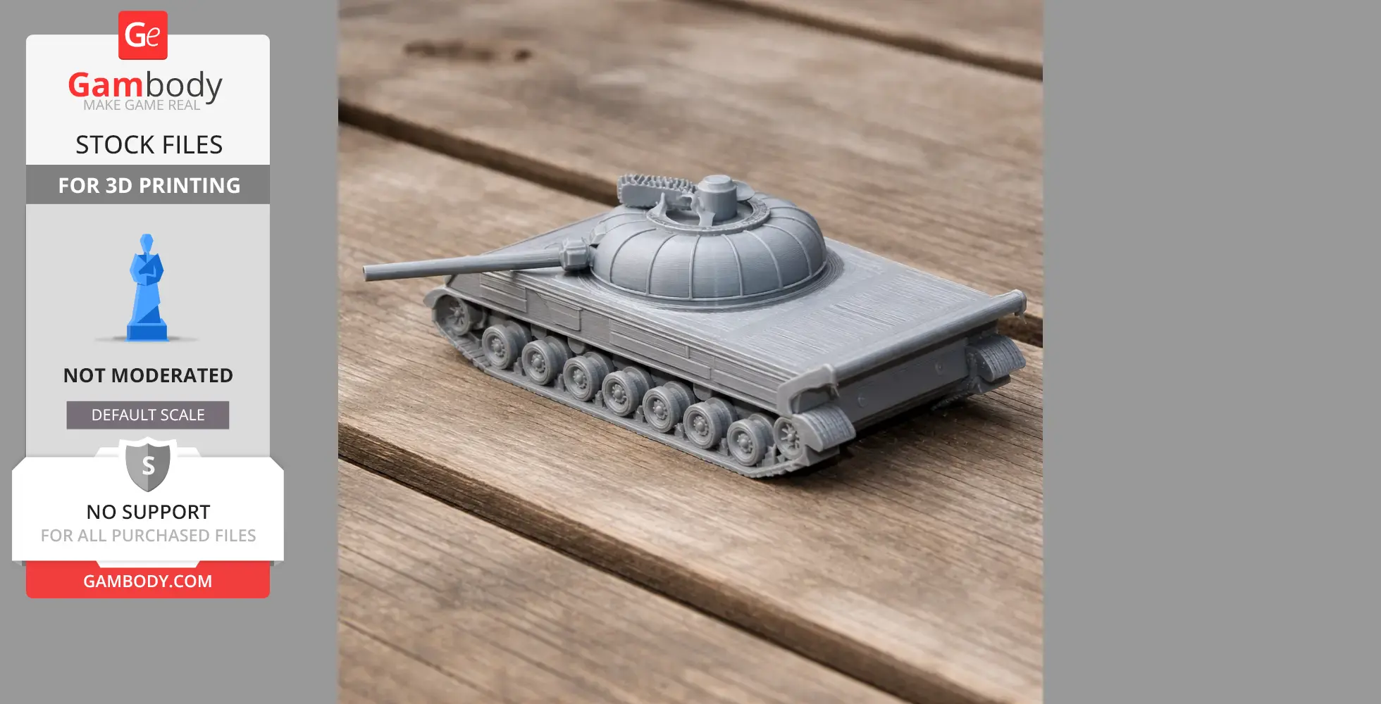 Object 430 tank - Tank Model STL