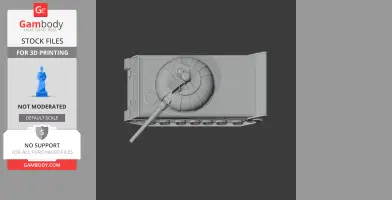 Object 430 tank - Tank Model STL
