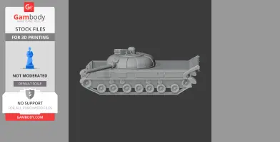 Object 430 tank - Tank Model STL