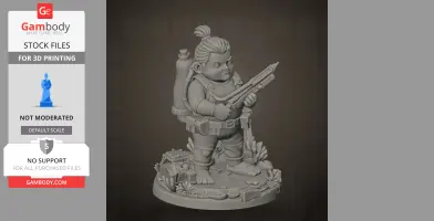 Yone - Dave the Diver - Character Figure STL