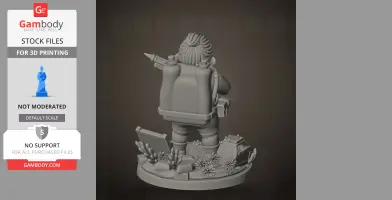 Yone - Dave the Diver - Character Figure STL