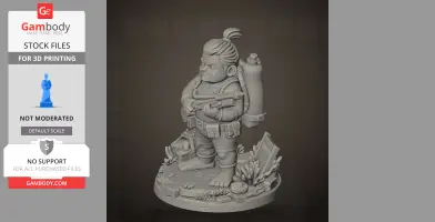 Yone - Dave the Diver - Character Figure STL