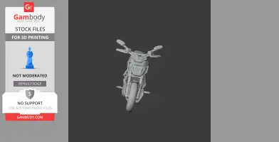 Ducati Diavel - Scale Vehicle STL