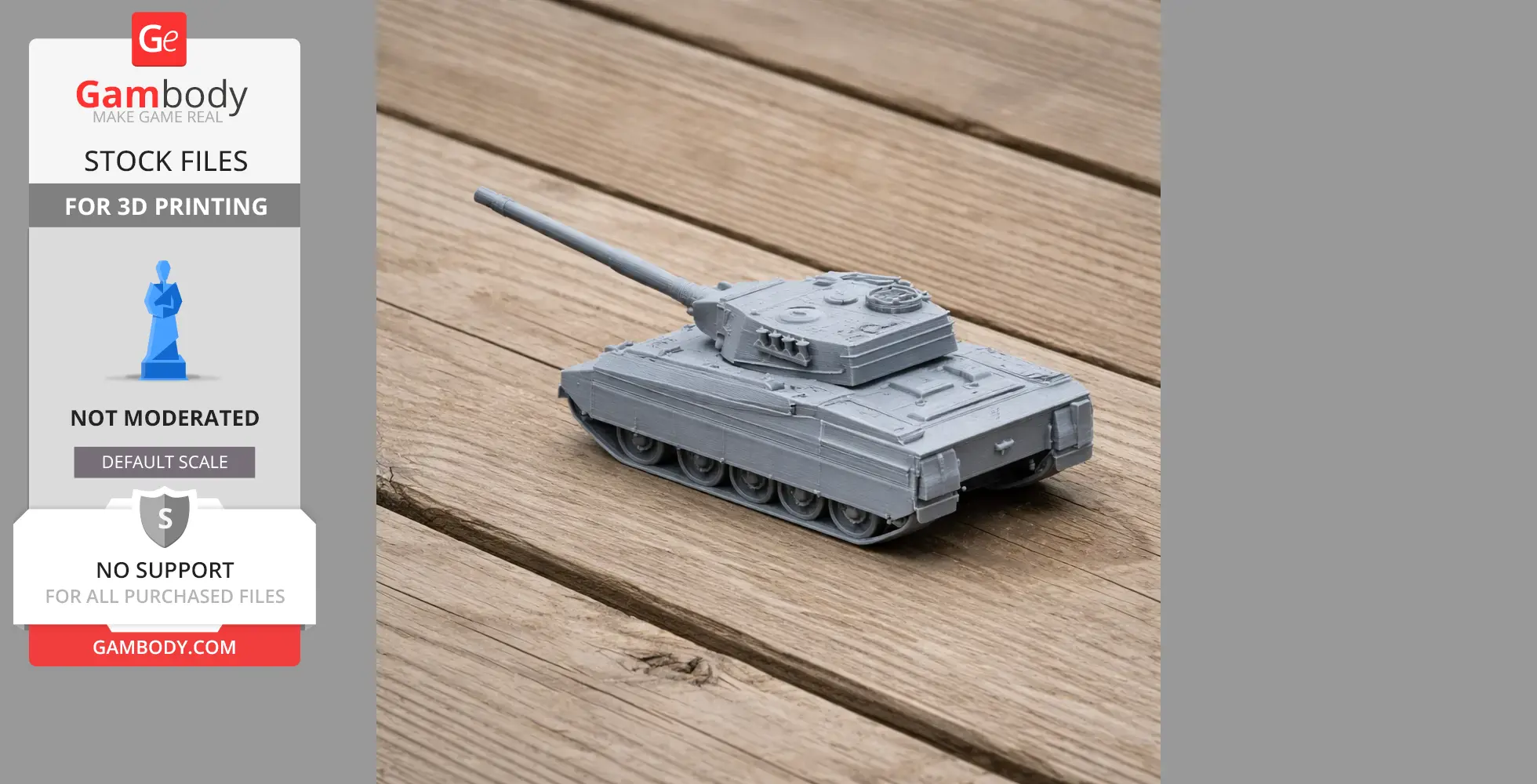OF-40 tank - Tank Model STL