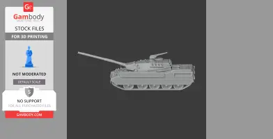OF-40 tank - Tank Model STL
