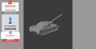 OF-40 tank - Tank Model STL