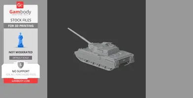 OF-40 tank - Tank Model STL