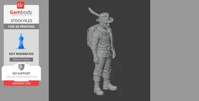 Merchant - Terraria Figurine - Character Figure STL